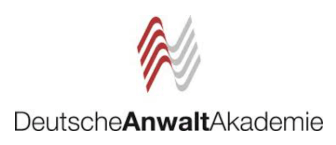Logo Deutsche Anwalt Akademie